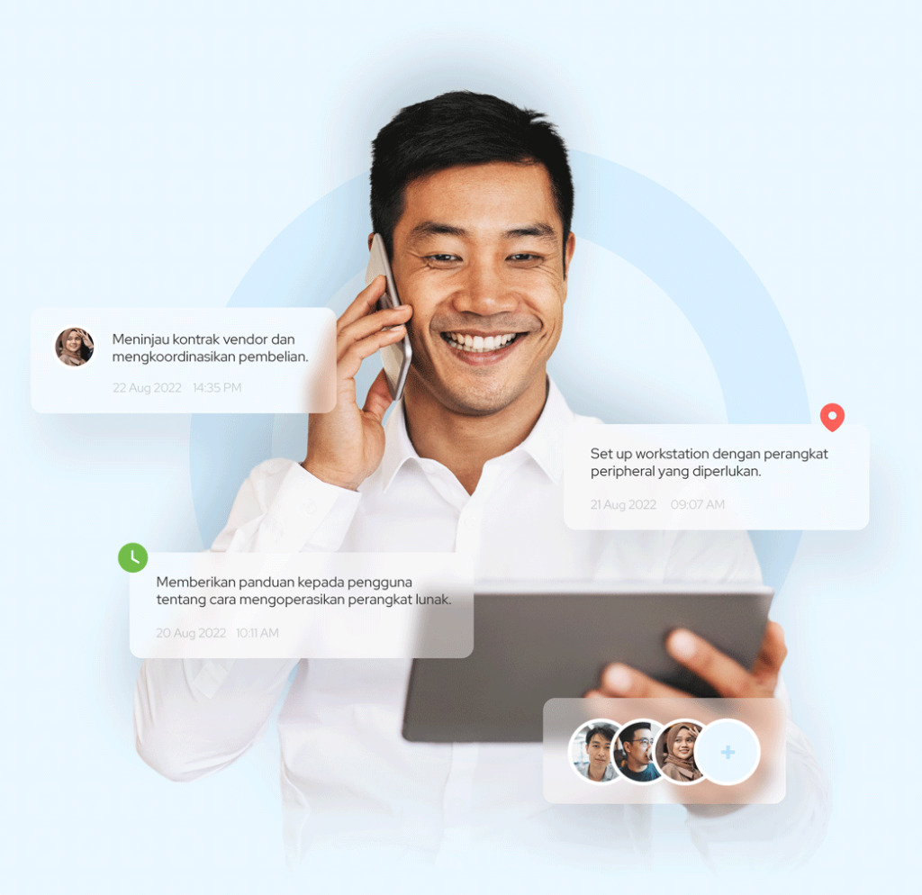 PayrollBozz daily activity feature for WFH, WFA, and field employees